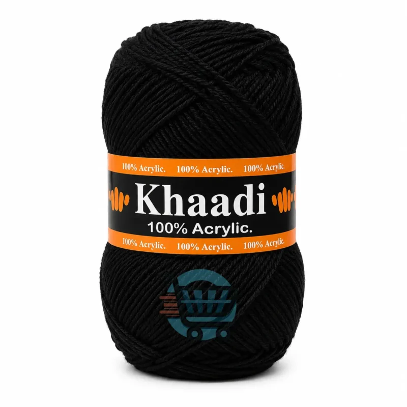 Khaadi Crystal Wool Yarn 3 Ply Acrylic Crochet Yarn in Multiple Colours