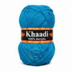 Khaadi Crystal Wool Yarn 3 Ply Acrylic Crochet Yarn in Multiple Colours