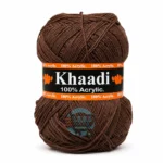 Khaadi Crystal Wool Yarn 3 Ply Acrylic Crochet Yarn in Multiple Colours