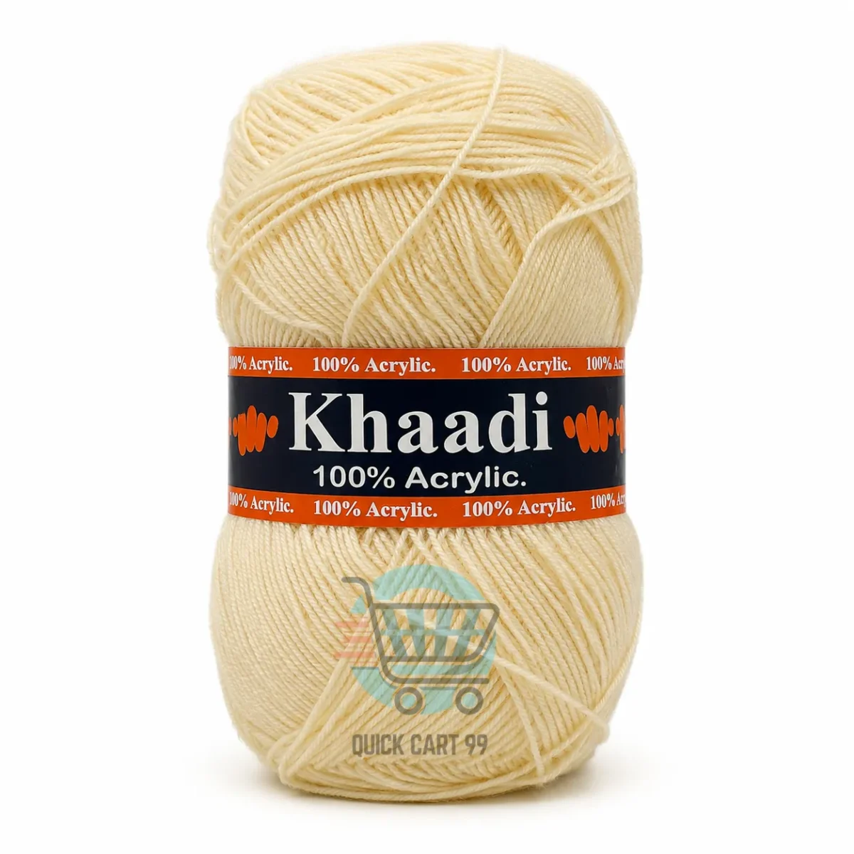 Khaadi Crystal Wool Yarn 3 Ply Acrylic Crochet Yarn in Multiple Colours
