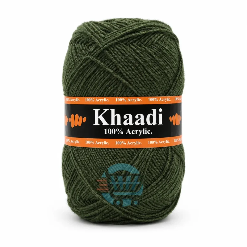 Khaadi Crystal Wool Yarn 3 Ply Acrylic Crochet Yarn in Multiple Colours