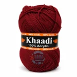 Khaadi Crystal Wool Yarn 3 Ply Acrylic Crochet Yarn in Multiple Colours