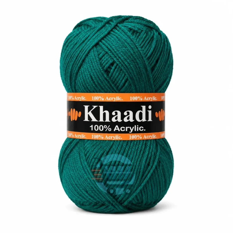 Khaadi Crystal Wool Yarn 3 Ply Acrylic Crochet Yarn in Multiple Colours