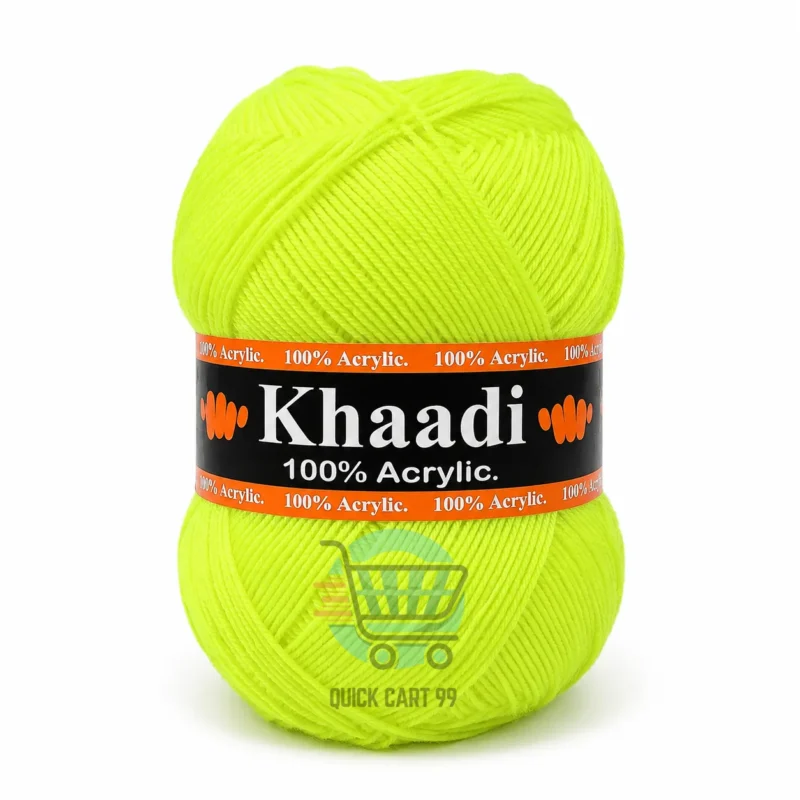 Khaadi Crystal Wool Yarn 3 Ply Acrylic Crochet Yarn in Multiple Colours