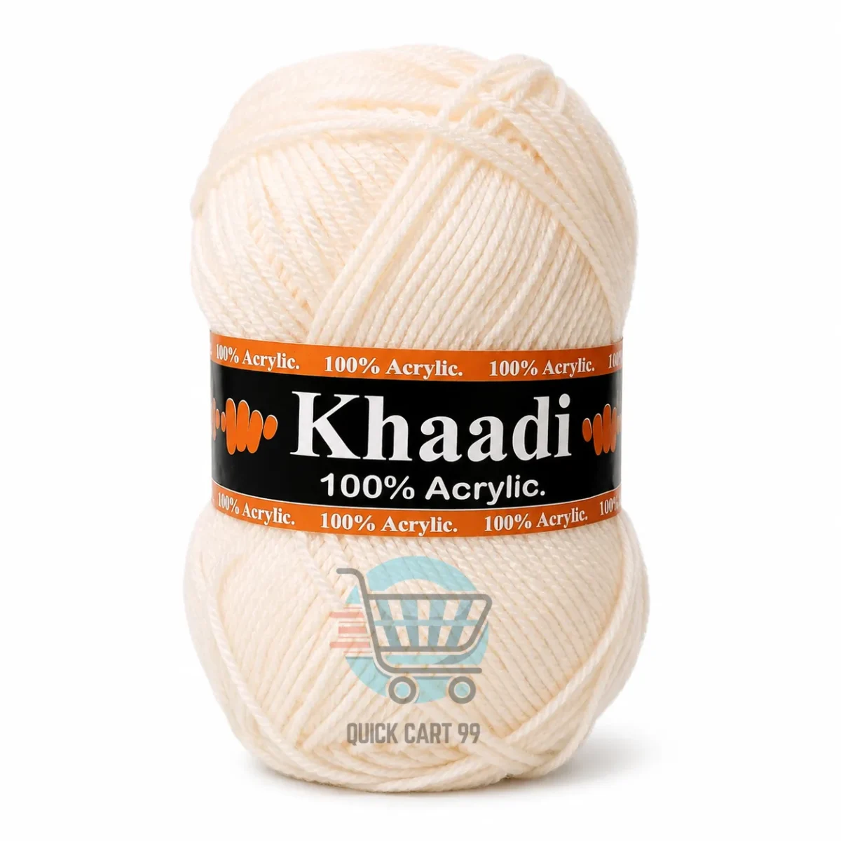 Khaadi Crystal Wool Yarn 3 Ply Acrylic Crochet Yarn in Multiple Colours