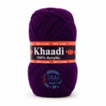 Khaadi Crystal Wool Yarn 3 Ply Acrylic Crochet Yarn in Multiple Colours