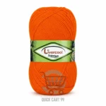 Livercool 3 Ply Crochet Wool Yarn in multiple colours – 100% acrylic, 70–80g each