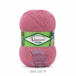 Livercool 3 Ply Crochet Wool Yarn in multiple colours – 100% acrylic, 70–80g each