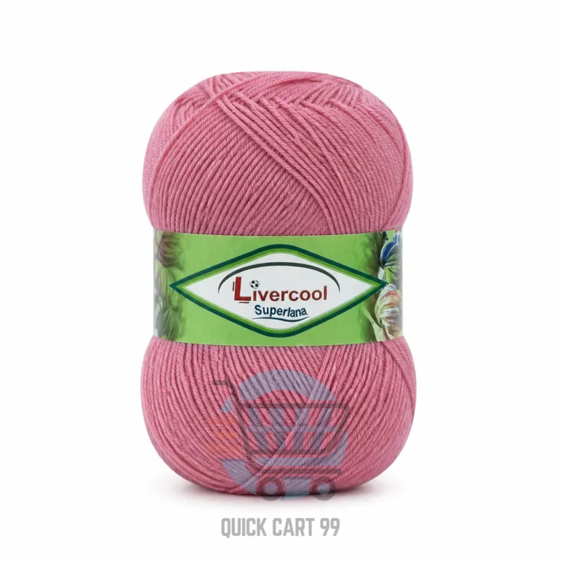 Livercool 3 Ply Crochet Wool Yarn in multiple colours – 100% acrylic, 70–80g each