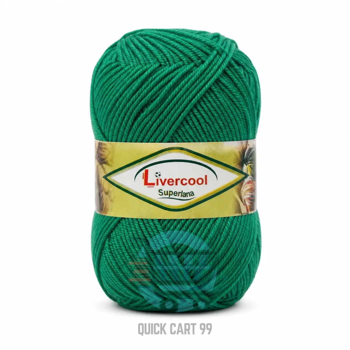 Livercool 3 Ply Crochet Wool Yarn in multiple colours – 100% acrylic, 70–80g each