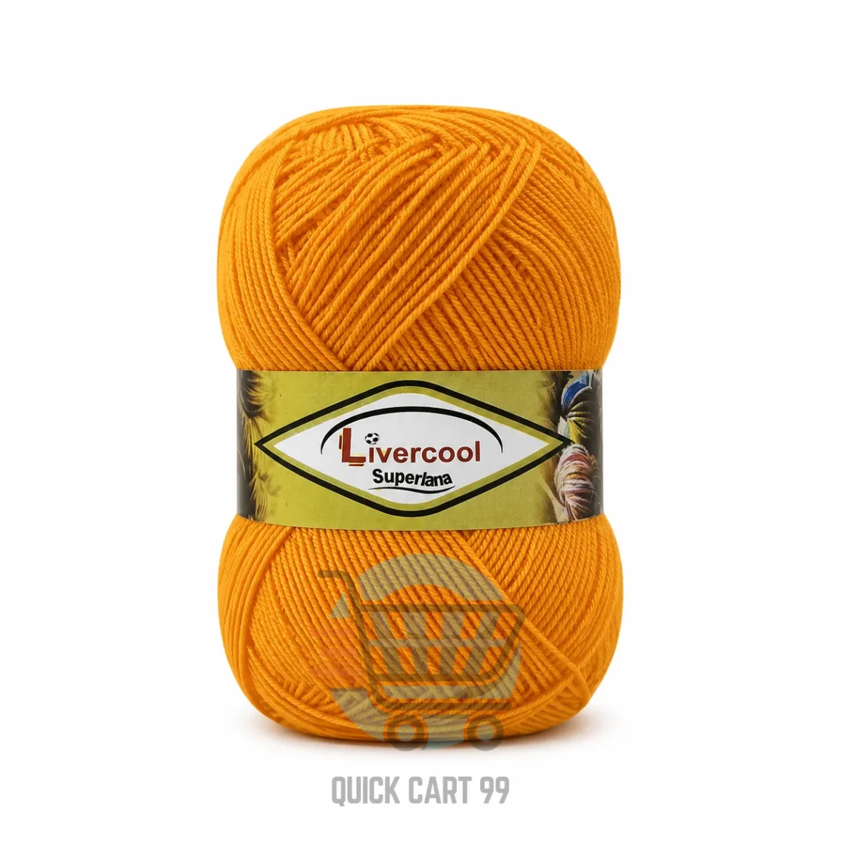 Livercool 3 Ply Crochet Wool Yarn in multiple colours – 100% acrylic, 70–80g each