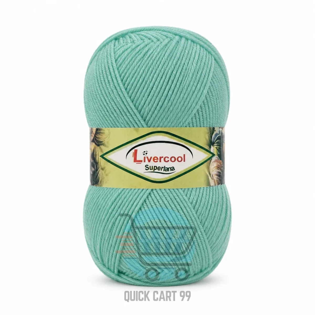 Livercool 3 Ply Crochet Wool Yarn in multiple colours – 100% acrylic, 70–80g each