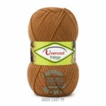 Livercool 3 Ply Crochet Wool Yarn in multiple colours – 100% acrylic, 70–80g each