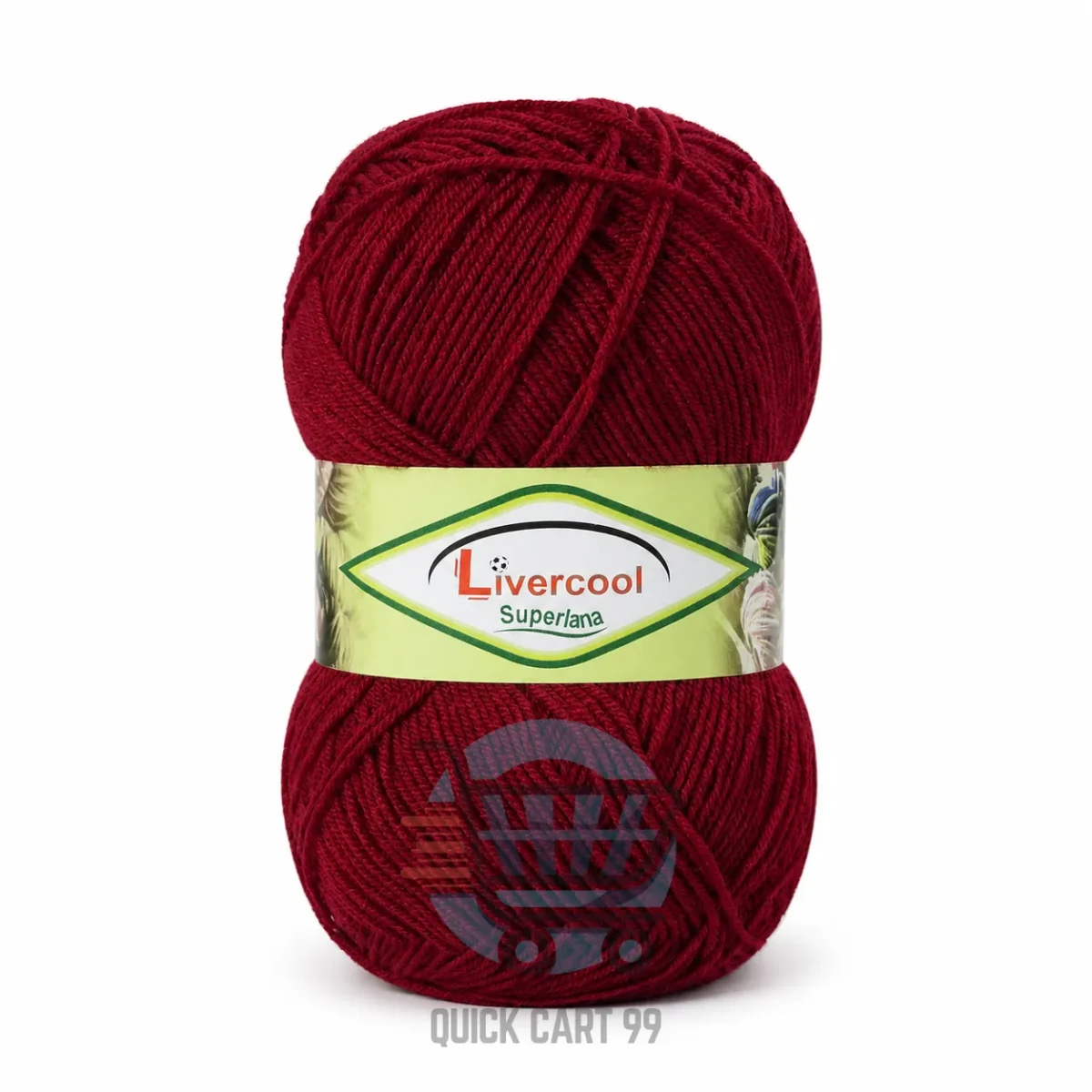 Livercool 3 Ply Crochet Wool Yarn in multiple colours – 100% acrylic, 70–80g each