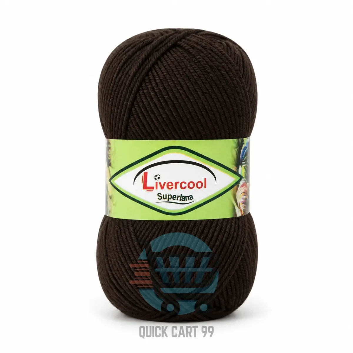 Livercool 3 Ply Crochet Wool Yarn in multiple colours – 100% acrylic, 70–80g each