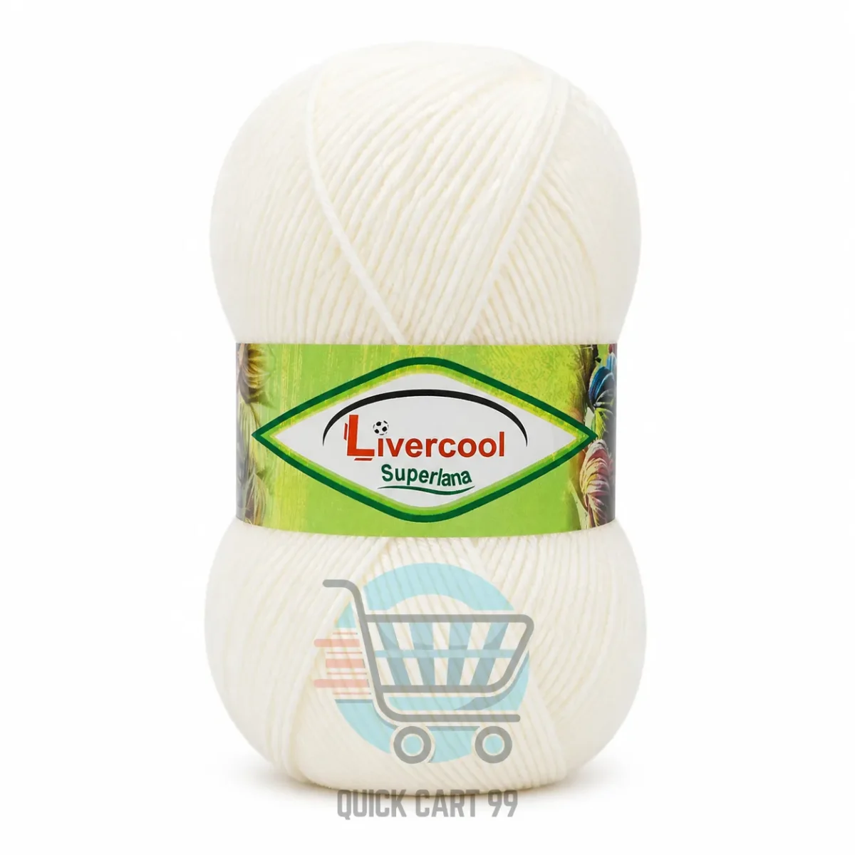 Livercool 3 Ply Crochet Wool Yarn in multiple colours – 100% acrylic, 70–80g each