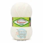 Livercool 3 Ply Crochet Wool Yarn in multiple colours – 100% acrylic, 70–80g each