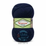 Livercool 3 Ply Crochet Wool Yarn in multiple colours – 100% acrylic, 70–80g each