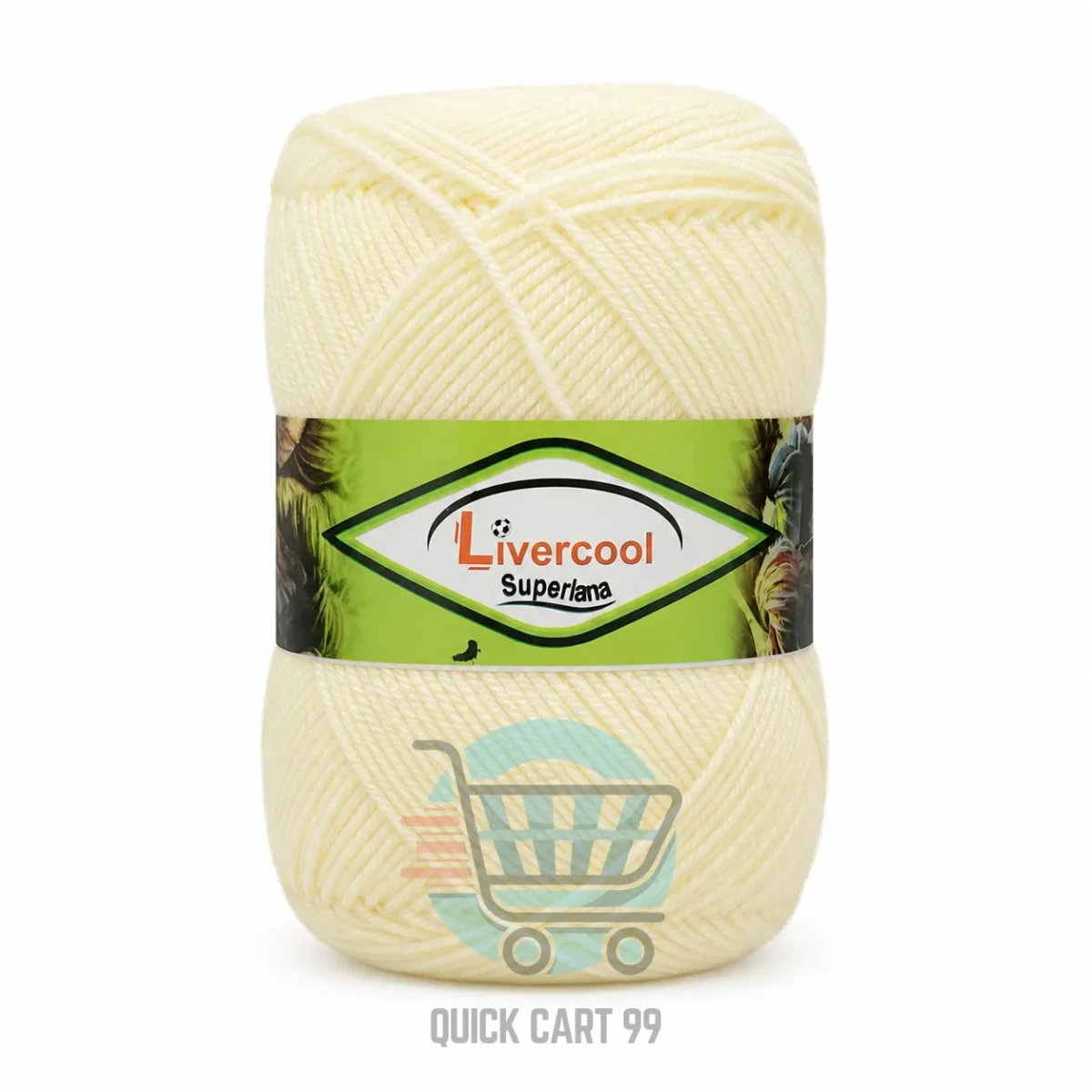Livercool 3 Ply Crochet Wool Yarn in multiple colours – 100% acrylic, 70–80g each