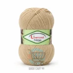 Livercool 3 Ply Crochet Wool Yarn in multiple colours – 100% acrylic, 70–80g each