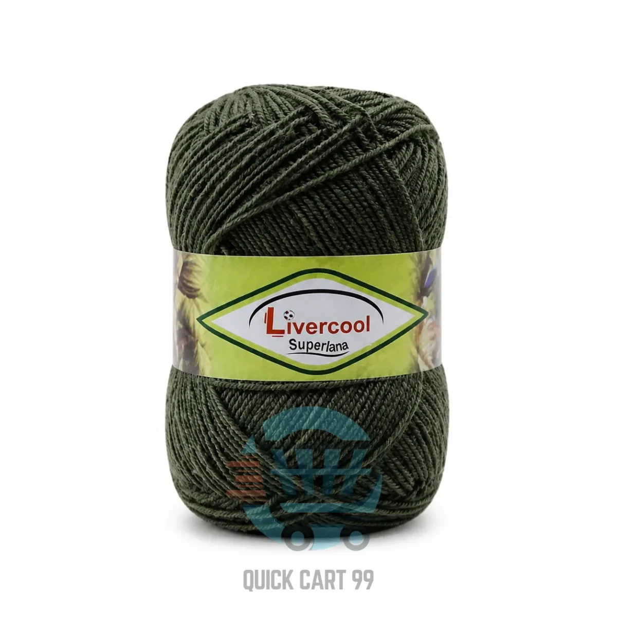 Livercool 3 Ply Crochet Wool Yarn in multiple colours – 100% acrylic, 70–80g each