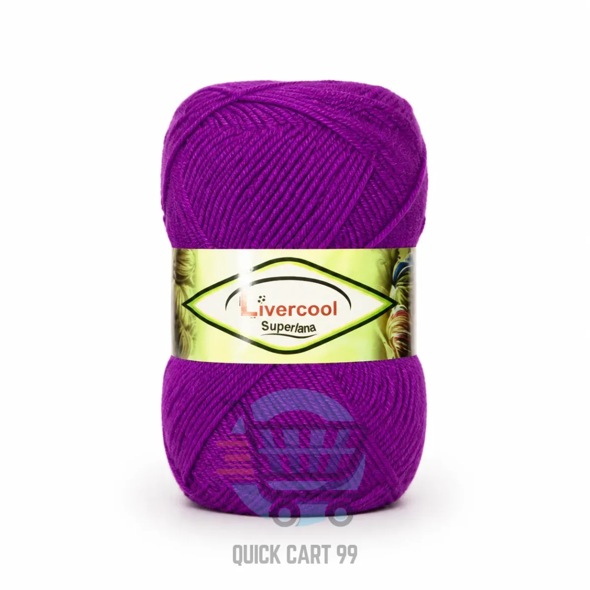 Livercool 3 Ply Crochet Wool Yarn in multiple colours – 100% acrylic, 70–80g each