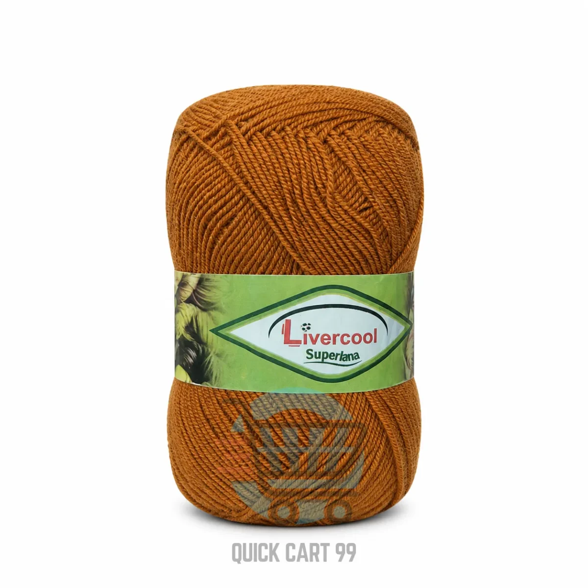 Livercool 3 Ply Crochet Wool Yarn in multiple colours – 100% acrylic, 70–80g each