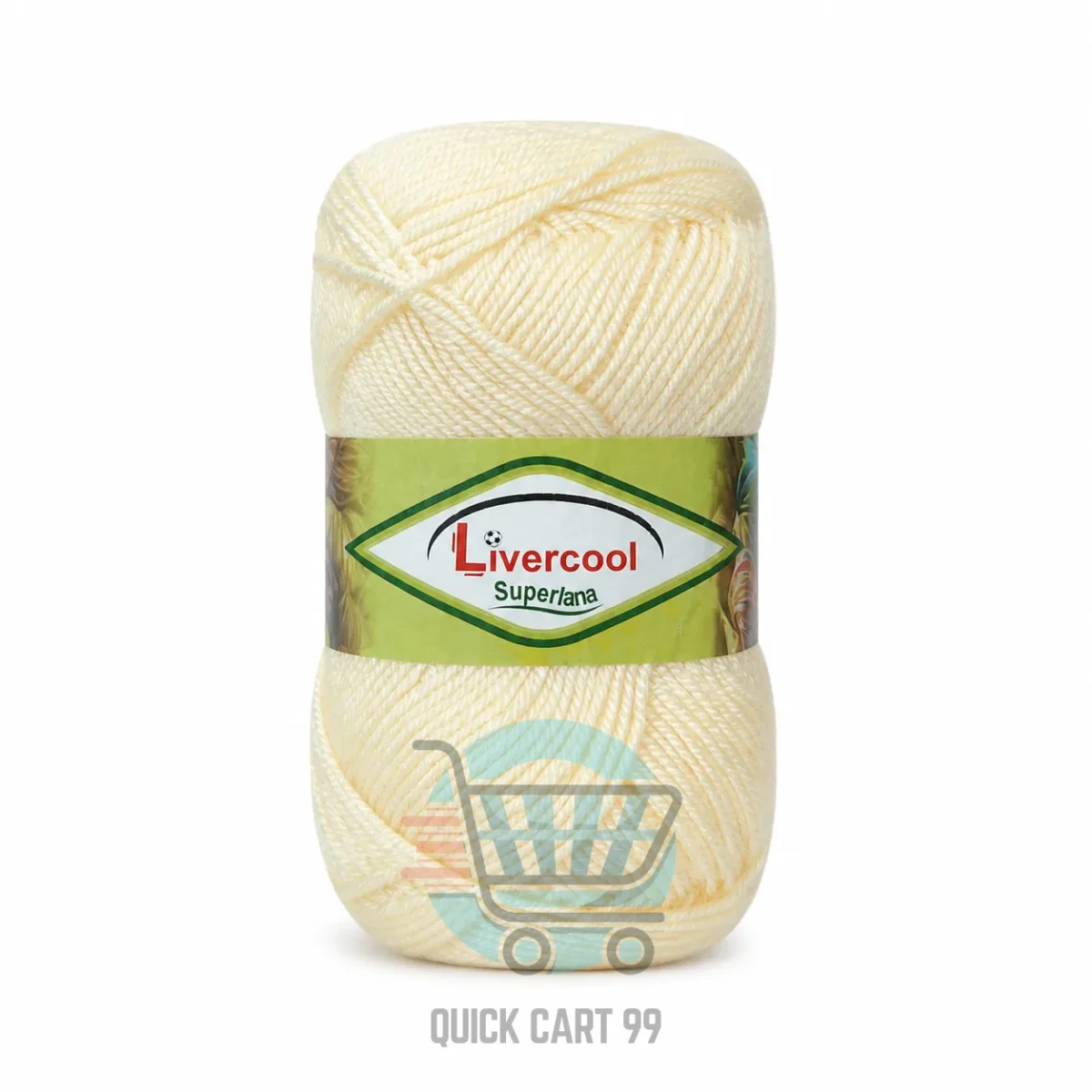 Livercool 3 Ply Crochet Wool Yarn in multiple colours – 100% acrylic, 70–80g each