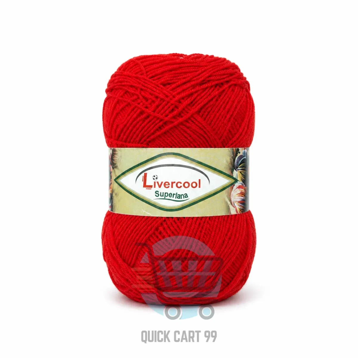Livercool 3 Ply Crochet Wool Yarn in multiple colours – 100% acrylic, 70–80g each