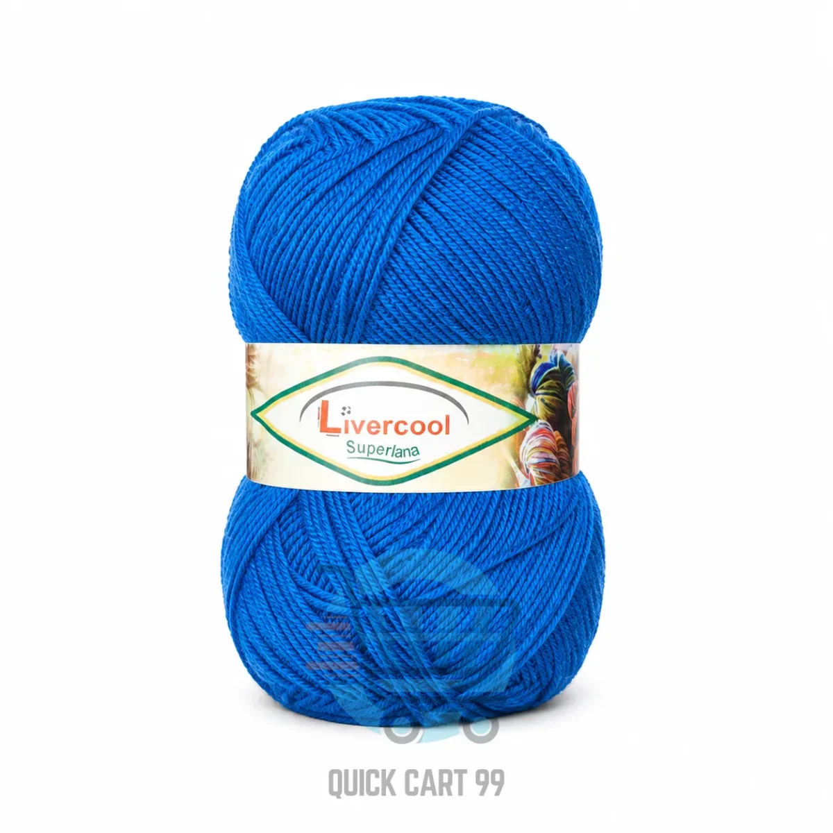Livercool 3 Ply Crochet Wool Yarn in multiple colours – 100% acrylic, 70–80g each