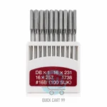 Orange Needles No. 16 – Industrial Sewing Machine Needles, 10 Pcs