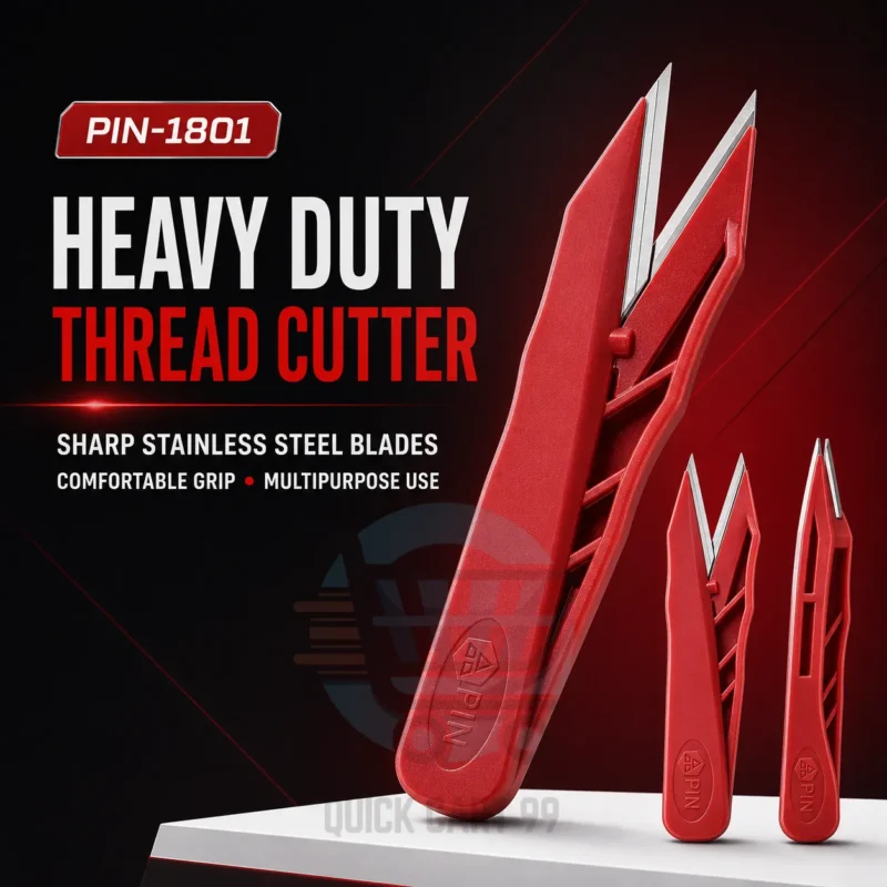 PIN-1801 red Pin Clipper with sharp stainless steel blades for thread cutting