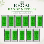 Regal Handy Needles – Size Comparison Guide (No. 1 to No. 11)