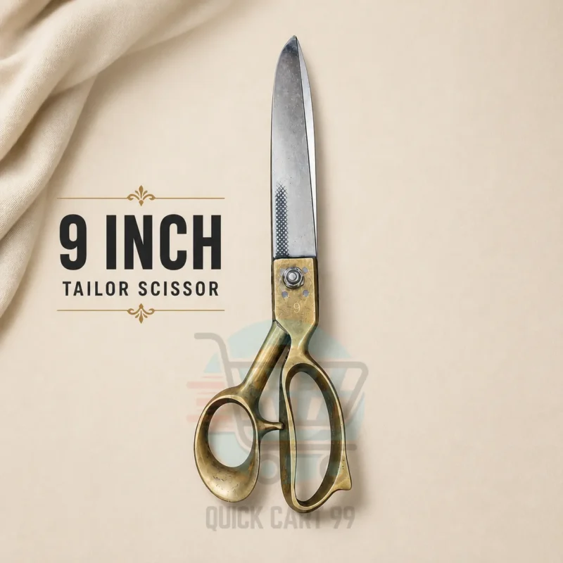 Ryti brass tailor scissors available in 9, 10, 11, and 12-inch sizes