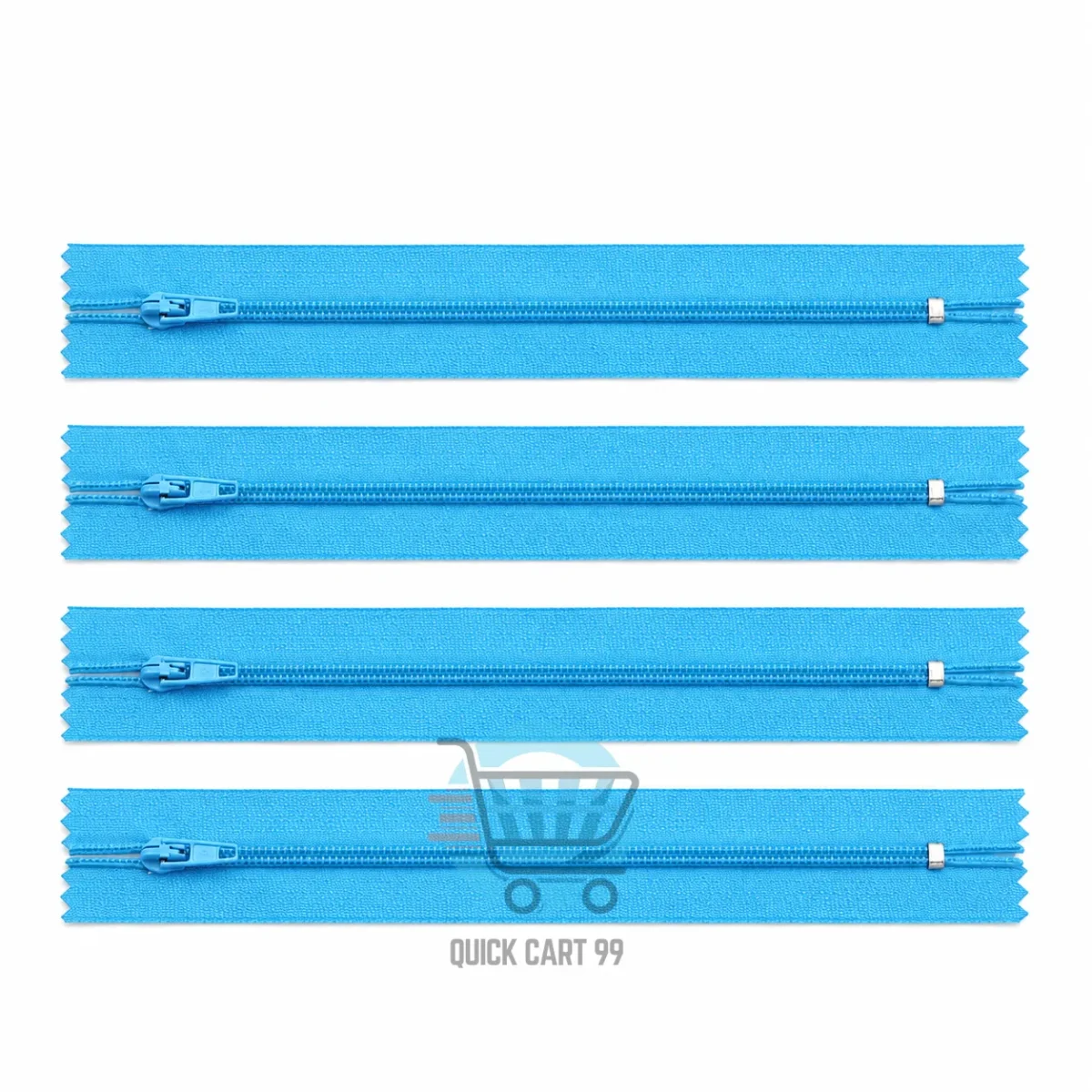 15 Inch Zippers Pack of 12 in Multiple Colours for Sewing and Bags