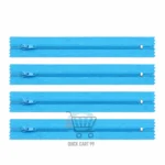 15 Inch Zippers Pack of 12 in Multiple Colours for Sewing and Bags