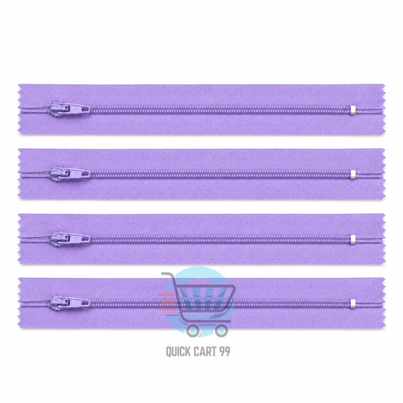 15 Inch Zippers Pack of 12 in Multiple Colours for Sewing and Bags