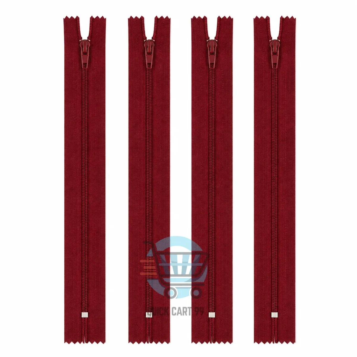 15 Inch Zippers Pack of 12 in Multiple Colours for Sewing and Bags