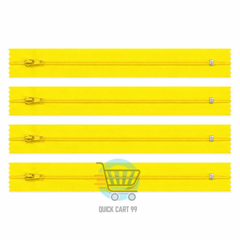 15 Inch Zippers Pack of 12 in Multiple Colours for Sewing and Bags