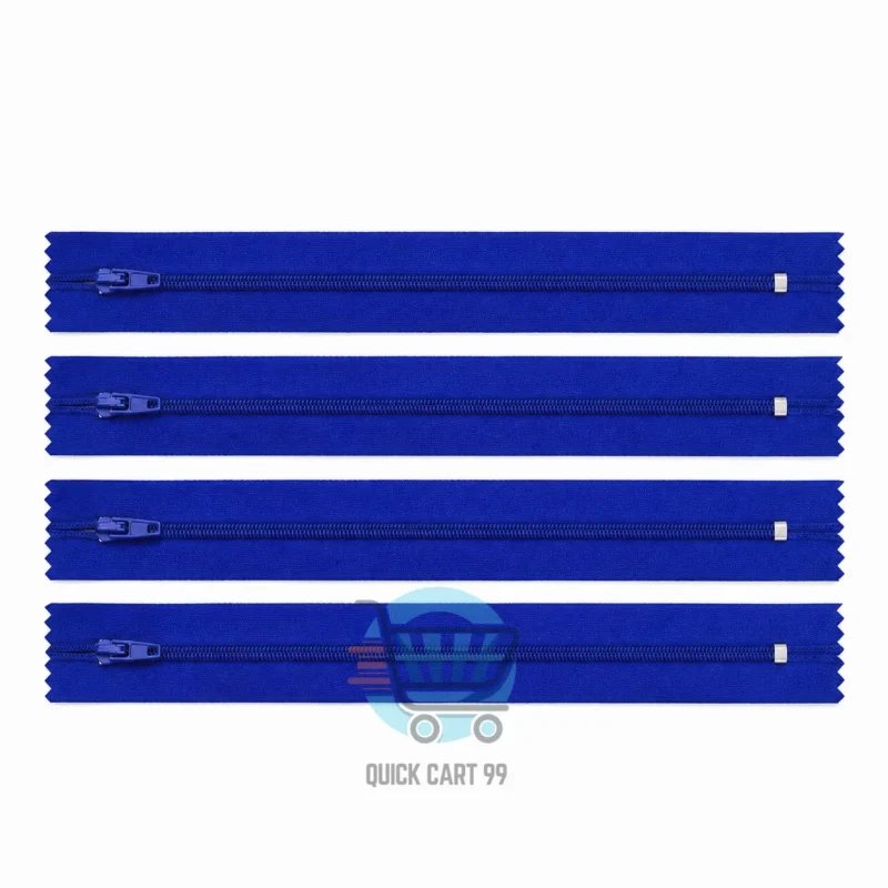 15 Inch Zippers Pack of 12 in Multiple Colours for Sewing and Bags
