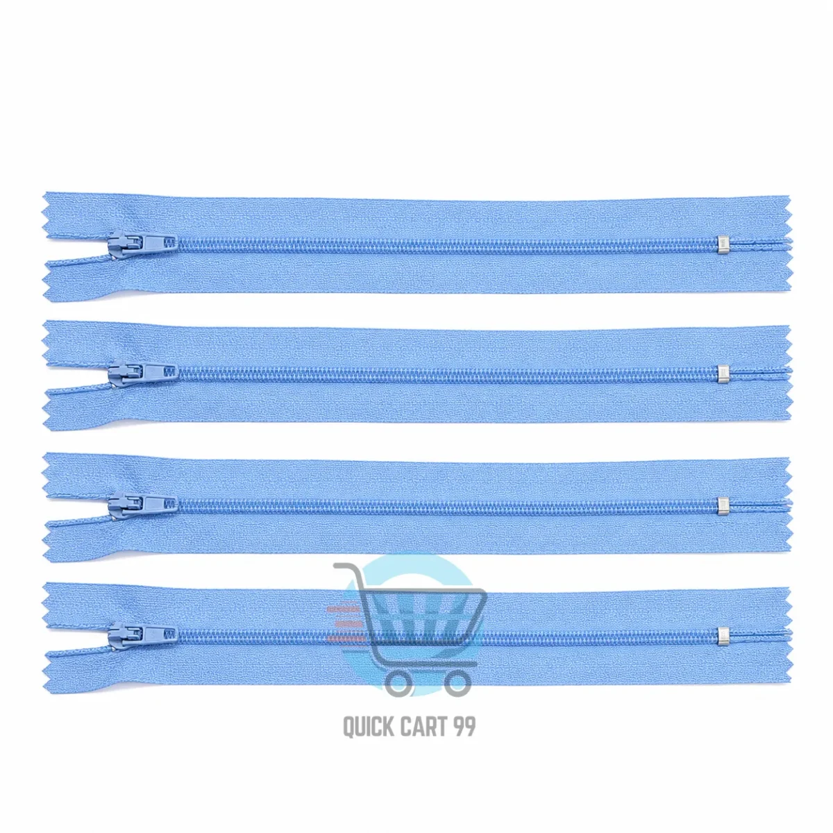15 Inch Zippers Pack of 12 in Multiple Colours for Sewing and Bags