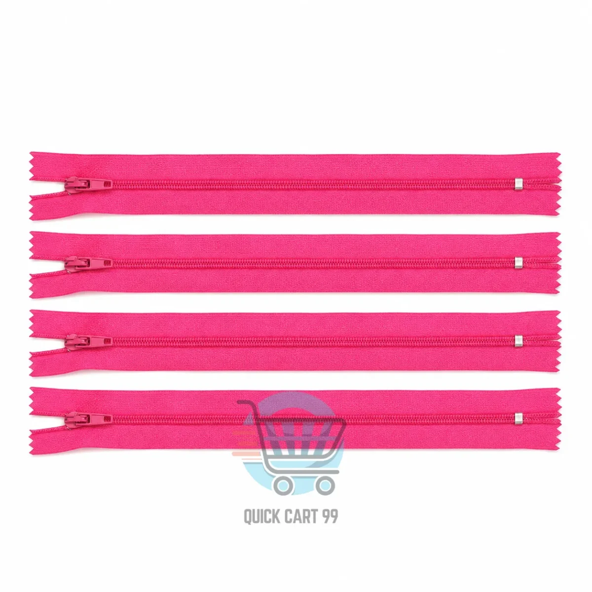 15 Inch Zippers Pack of 12 in Multiple Colours for Sewing and Bags