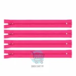 15 Inch Zippers Pack of 12 in Multiple Colours for Sewing and Bags