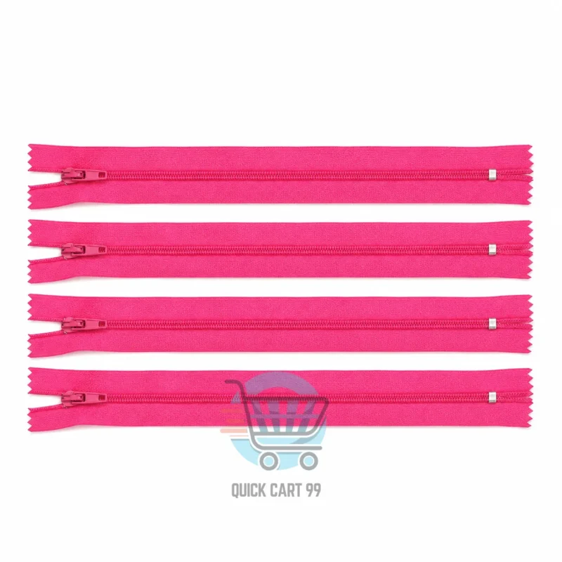 15 Inch Zippers Pack of 12 in Multiple Colours for Sewing and Bags