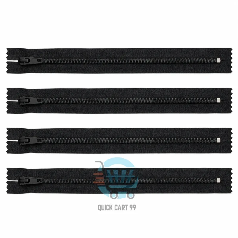 15 Inch Zippers Pack of 12 in Multiple Colours for Sewing and Bags