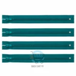 15 Inch Zippers Pack of 12 in Multiple Colours for Sewing and Bags