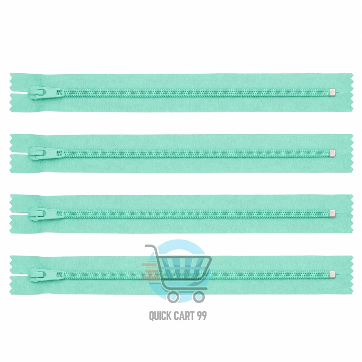 15 Inch Zippers Pack of 12 in Multiple Colours for Sewing and Bags