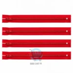 15 Inch Zippers Pack of 12 in Multiple Colours for Sewing and Bags