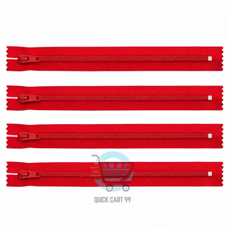15 Inch Zippers Pack of 12 in Multiple Colours for Sewing and Bags