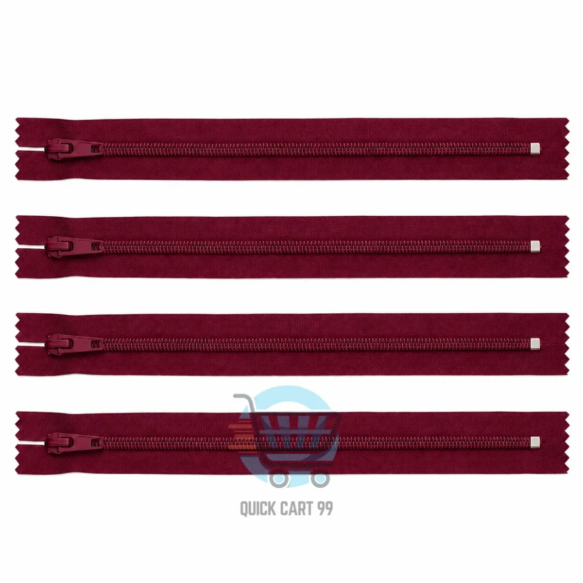 15 Inch Zippers Pack of 12 in Multiple Colours for Sewing and Bags